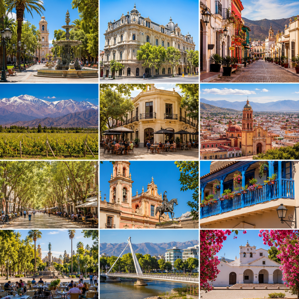 Mendoza y Salta . Cultura y ciudad