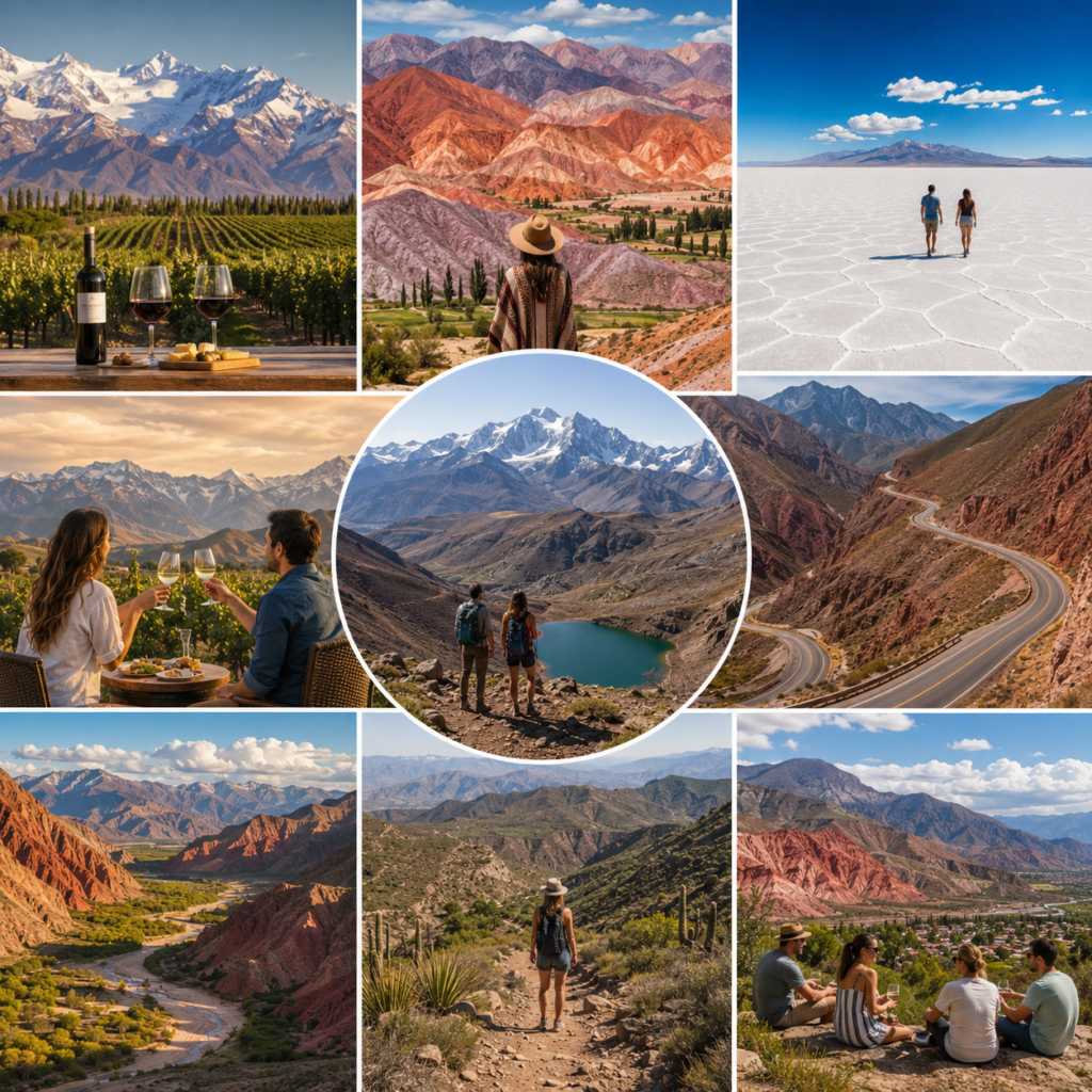 Mendoza y Salta . Naturaleza y Actividades