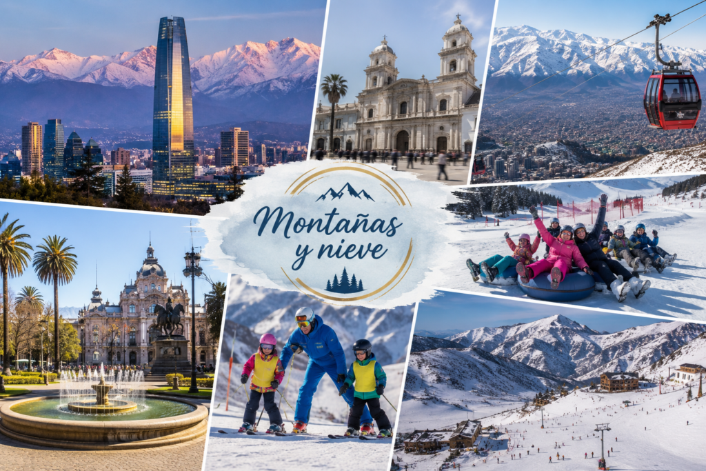 chile – montañas y nieve